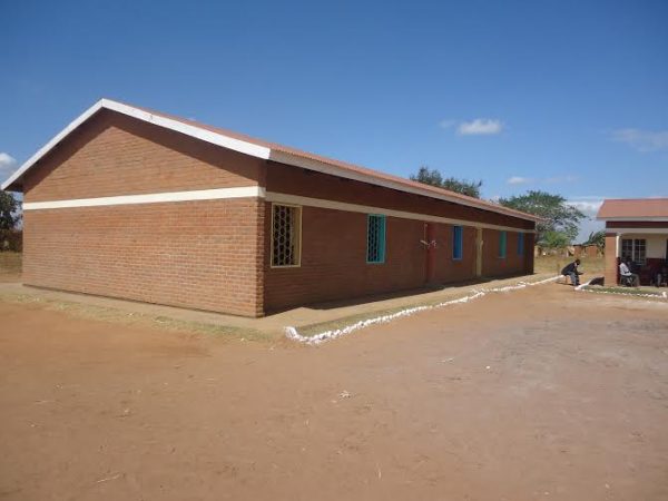 The newly constructed classroom block by Alliance One Tobacco at Mpita primary school
