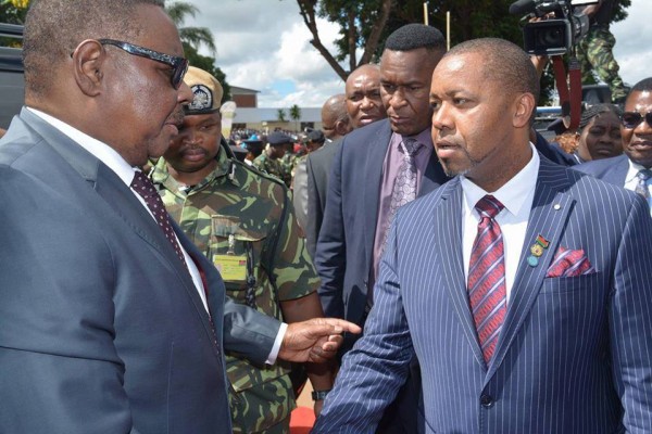 The presidency,  President Mutharika with VP Saulos Chilima