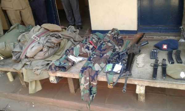 The uniforms the robbers used in their criminal activities