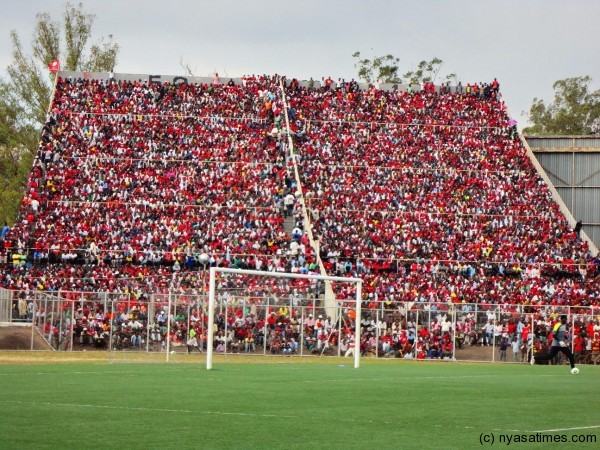 There was red army all over....Photo Jeromy Kadewere