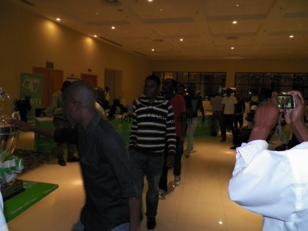 They are players not vendors, SS players walk into the banquet hall, Pic Leonard Sharra.