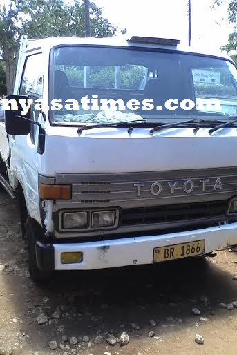This vehicle  was used to transport the stolen items