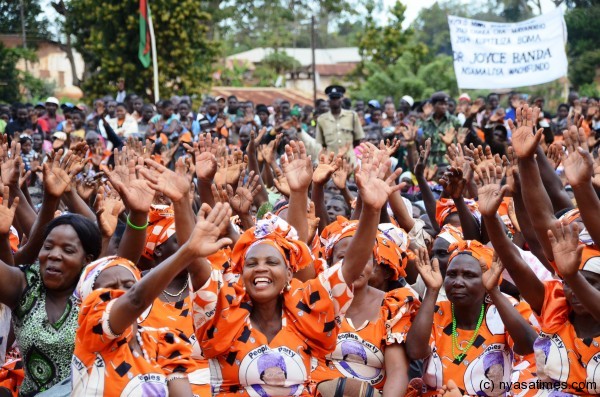 PP supporters at Thyolo event