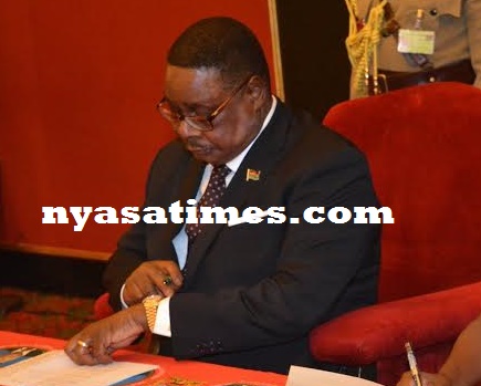 Mutharika to find time to schedule PAC meeting soon