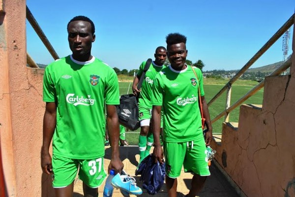 Tizgowere Kumwenda and Francis Mlimbika were in the losing Flames squad....Photo Jeromy Kadewere
