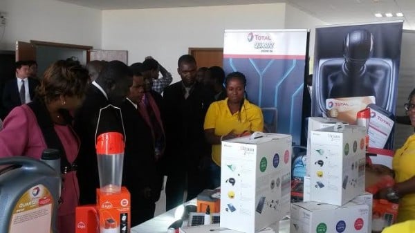Total Malawi official also took timeto explain their services and products to patrons.