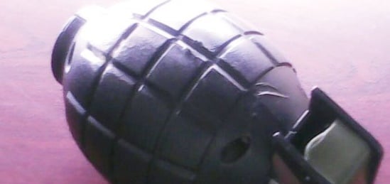 Toy that looked like grenade