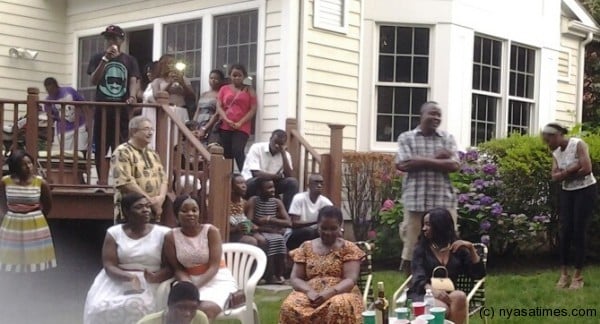 Malawians in US at Ambassador's official residence