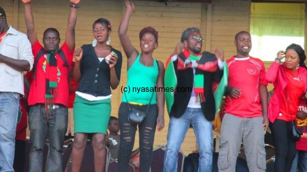 UnIted fans for Malawi natonal team.-Photo by Jeromy Kadewere, Nyasa Times