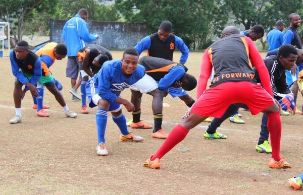 Wanderers training session...Photo Jeromy Kadewere