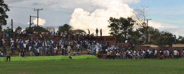 What was the logic behind firing teargass on the middle of the crowd where there is no even enough space with the gates closed