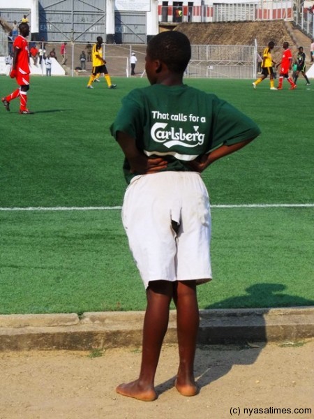 Who can rescue this ball boy with a new short.....Photo Jeromy Kadewere