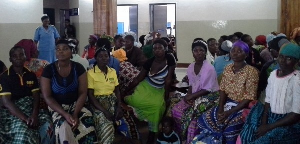 Women at  fistula repair services provided at the Bwaila Fistula Center in Lilongwe, Malawi