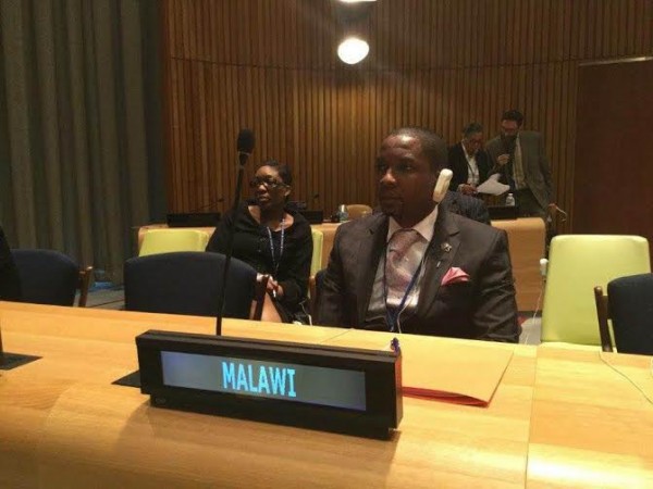 Youthful Chipungu at the UN