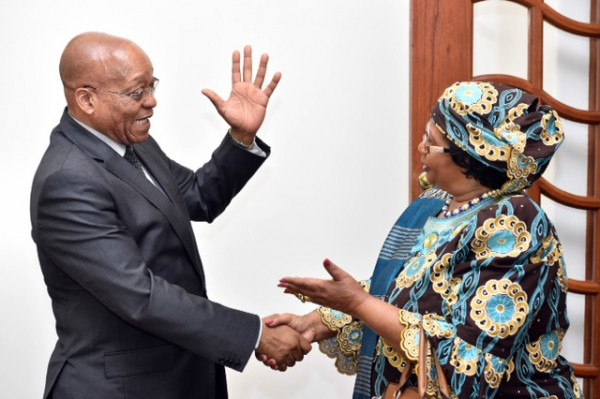 Zuma and Malawi's Joyce Banda