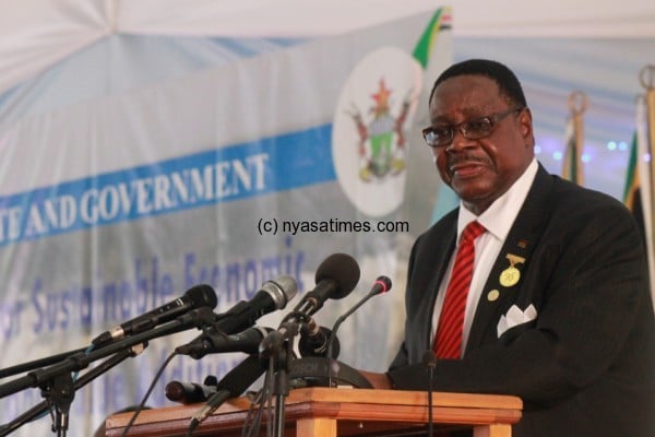 President Mutharika faulted on Cabinet
