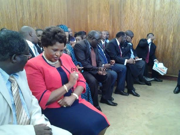 Callista Mutharika in court to follow the case