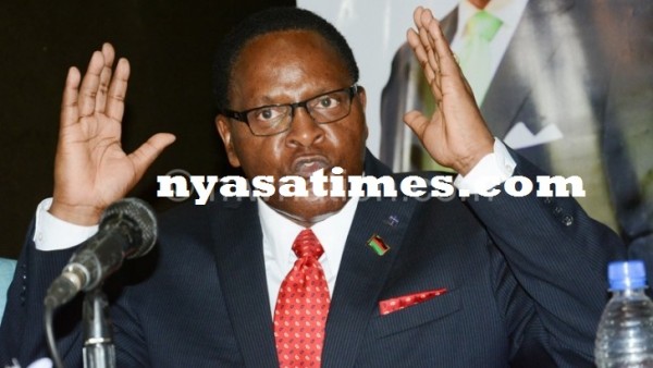 Chakwera: Let Mutharika lead