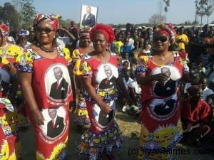 Chakwera's wife, Monica at the centre:  Irene Chiapas refuses to be in MCP picture 