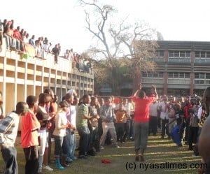 Chanco students: Playing games on campus