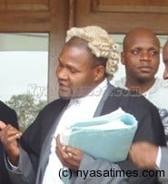 Lawyer Chancy Gondwe: One of the lawyers