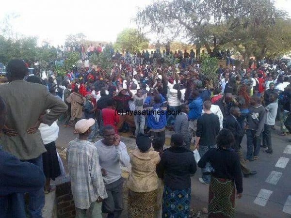 Voters frustrated in Blantyre
