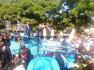 DPP's Mutharika and Chilima