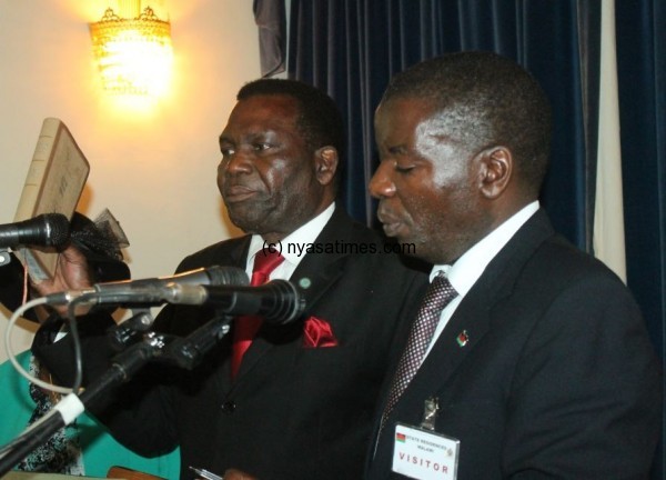 George Chaponda is the New Minister of Foreign Affairs and internaional Cooperation-pic by Lisa Vintulla.