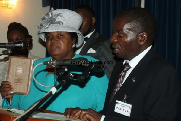 Dr Jean Alfazema Kalilani moved as  Minister of Health  to be Home Affairs-