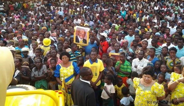 Supports at a stop-over in Chiradzulu