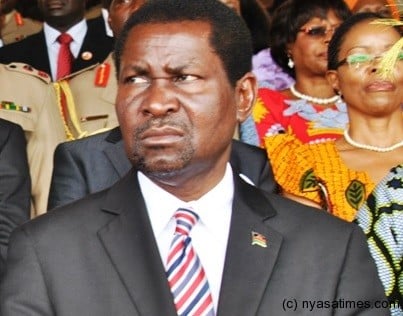 Malawi Foreign Affairs Ephraim Chiume: Protest
