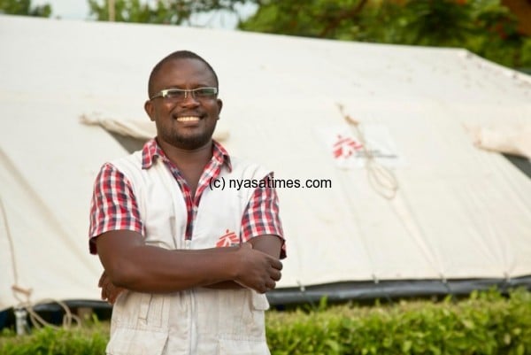 Clive Kasalu, a Malawian nurse and midwife