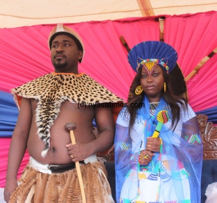 Crown Prince of Mzimba and Beaty married in traditional Ngoni style