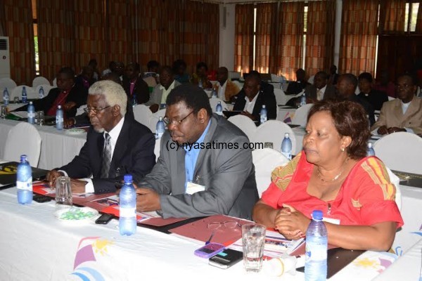 Delegates captured during the workshop of Malawi Council of Churches