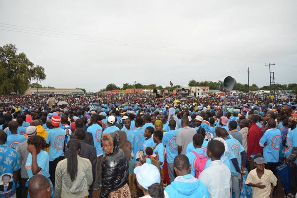 Sea of crowds at Mutharika's DPP rally in Nsanje