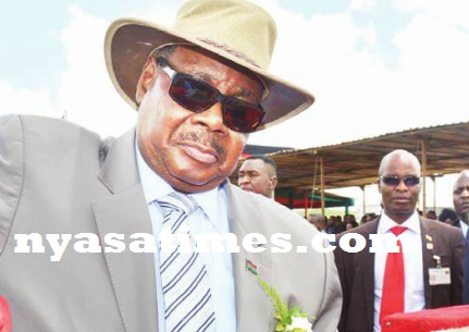 Mutharika:  Delegates the  questions to ministers tp answer the MPs