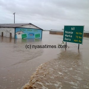 Flooded Malawi