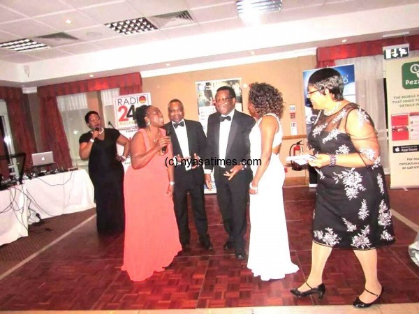 Patrons in fund raising venture at Mahecas dinner and dance
