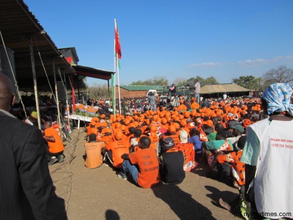 Crowds that attended the function