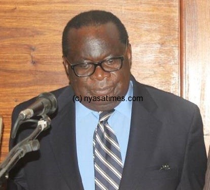 Gondwe:  Received letter from Global Fund  for Malawi to pay 