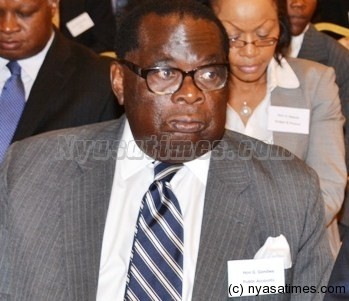Goodall Gondwe: Faces growing calls to resign as Malawi Finance Minister