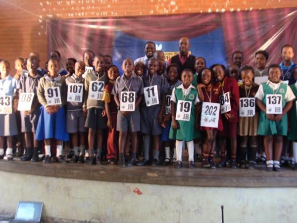 The Junior Spellers from Lilongwe 