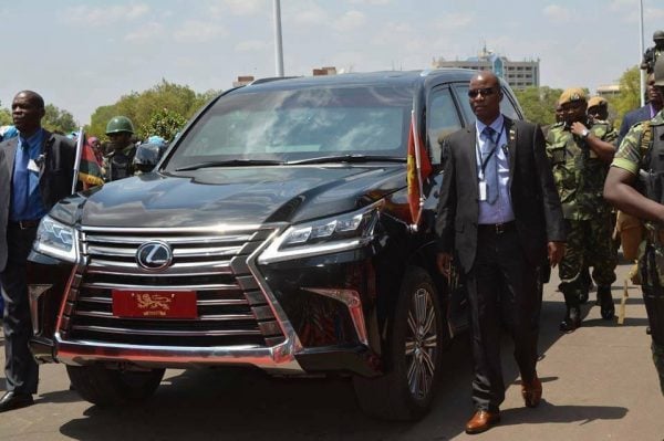 New posh car for President Mutharika