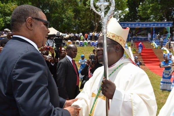 Stay blessed: Bishop Tambala tells President  Mutharika