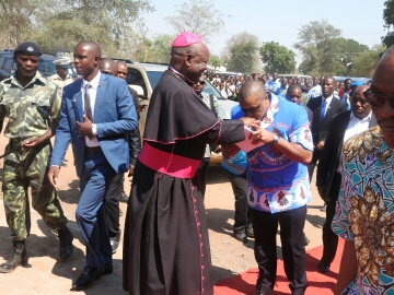 Chilima greest Bishop Martin Mtumbuka