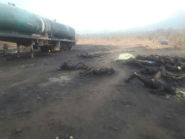 Fuel tanker exploded killing 73 people