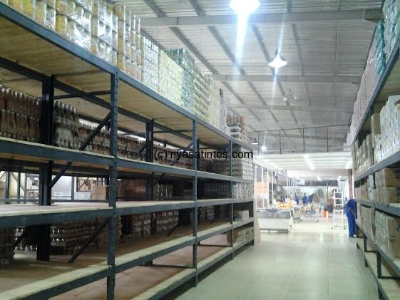 Inside Sana Cash and Carry mega store