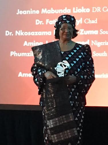 Joyce Banda at New African Women Awards in London