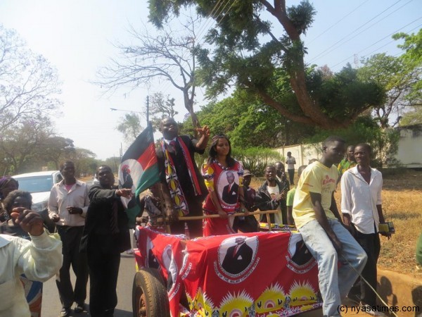 Alfred Jiya and his wife