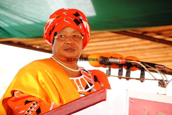 President Banda: Unseat me through the ballot not coup protests